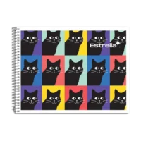 CUADERNO ITALIANO ESTRELLA DOBLE RAYA