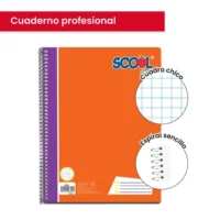 CUADERNO PROFESIONAL C5  SCOOL PIEZA