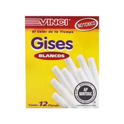GIS BLANCO SEMICOMPRIMIDO VINCI CAJA