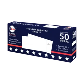SOBRE NASSA POSTAL CELOBOSTON