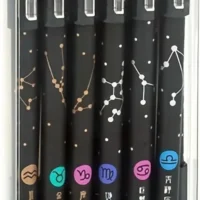 PLUMA GEL BORRABLE NEGRA SARMIK ZODIACO
