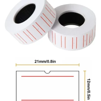 ROLLO ETIQUETAS PRECIO SARMIK BLANCO