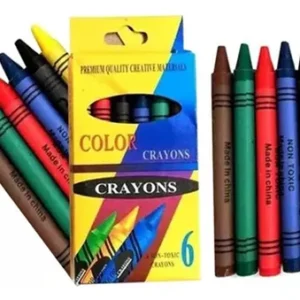 CRAYONES 6 COLORES CRAYON 6 COLORES