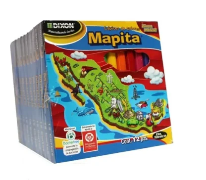 COLORES CHICOS MAPITA 12 PZS