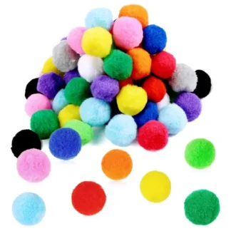 POMPONES MANUALIDADES MAE PIEZA 25MM