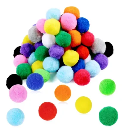 POMPONES MANUALIDADES MYLIN PIEZA 38MM