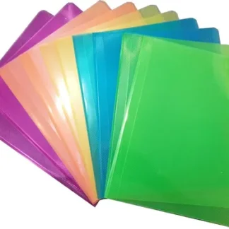 FOLDER COSTILLA PLASTICO ZEBRA COLORES