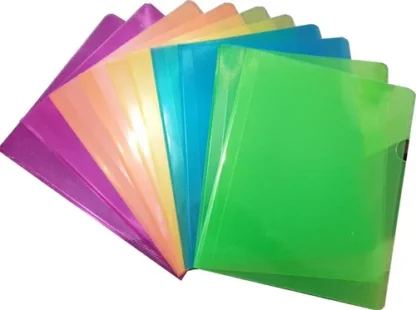 FOLDER COSTILLA PLASTICO ZEBRA COLORES