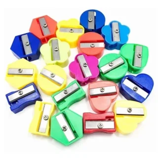 SACAPUNTAS COLORES SARMIK BOLSA 100PZS