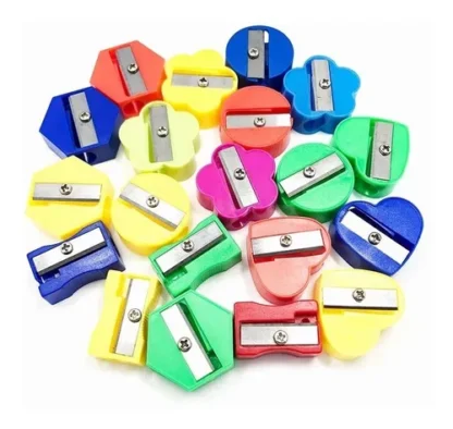 SACAPUNTAS COLORES SARMIK BOLSA 100PZS