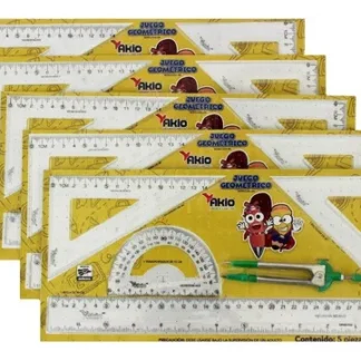 JUEGO GEOMETRIA AKIO BLISTER