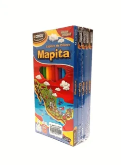 COLORES GRANDES MAPITA 12 PZS