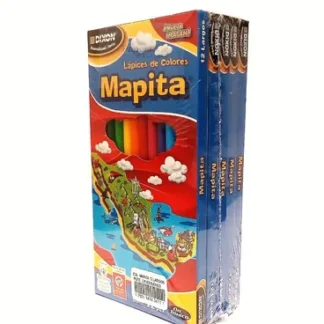 COLORES GRANDES MAPITA 12 PZS