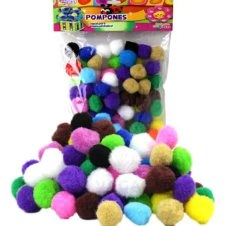 POMPONES MANUALIDADES MYLIN PIEZA 25MM