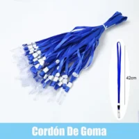 CORDON PARA GAFETE SARMIK AZUL CON GOMA