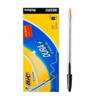 PLUMA NEGRA BIC PUNTO MEDIANO 1MM
